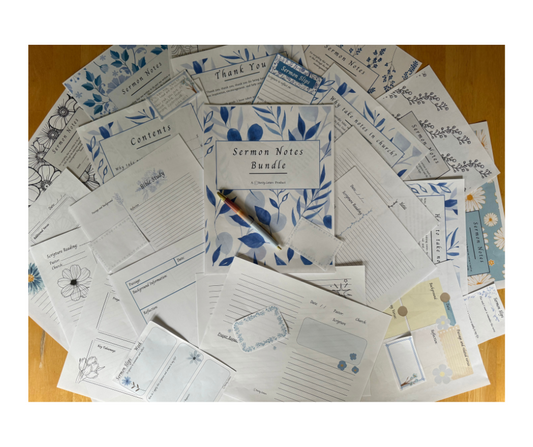 Sermon Note Bundle