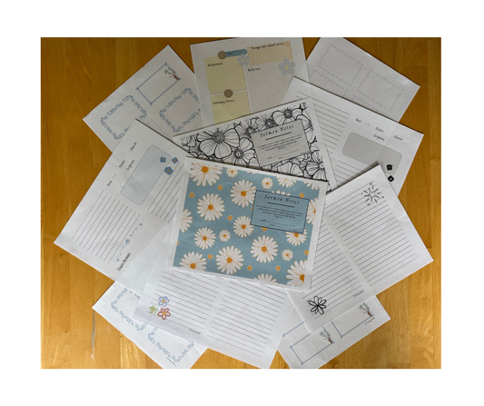 Folded Sermon Notes